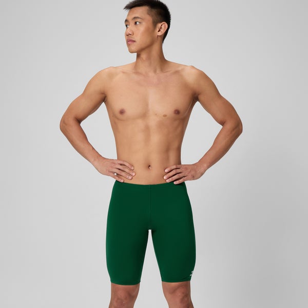 speedo Men's Solid Adult Jammer Green