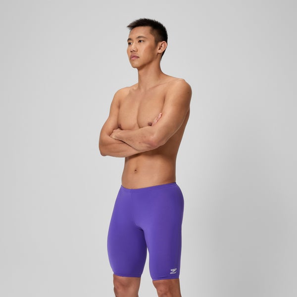 Speedo Men's Solid Adult Jammer Purple