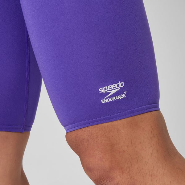 Speedo Men's Solid Adult Jammer Purple