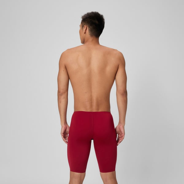 Speedo Men's Solid Adult Jammer Red