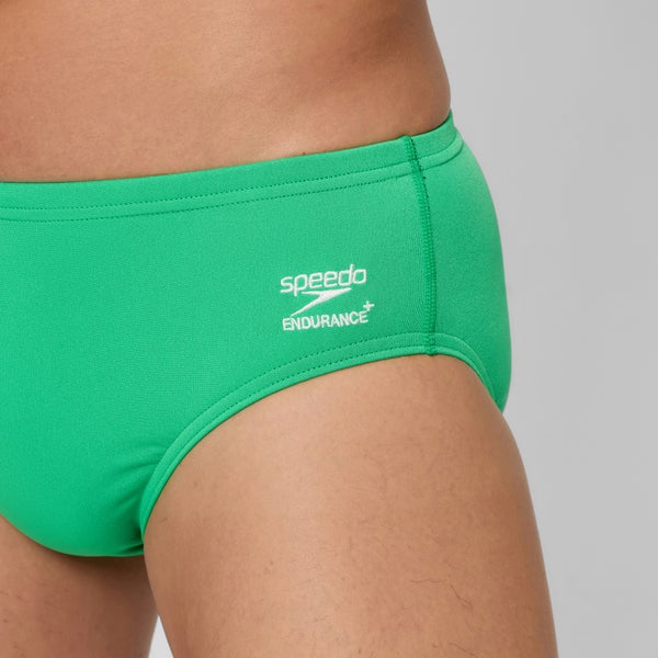 Speedo Men's Solid Brief Green