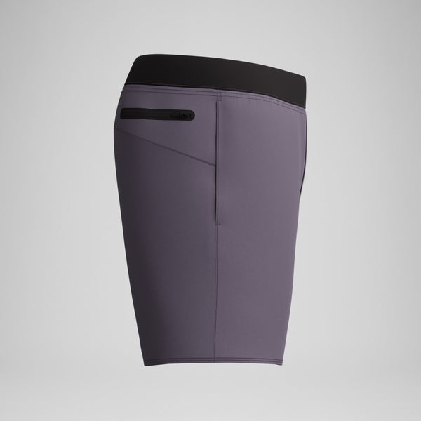 Speedo Men's Solid Lookout 16" Swim Shorts Gray