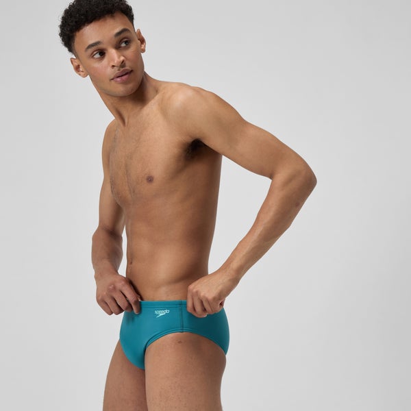 Speedo Men's Solid One Brief Blue