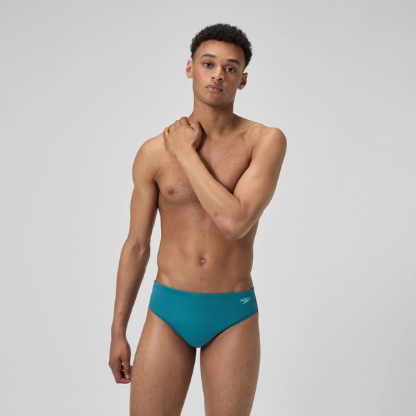 speedo Men's Solid One Brief Blue