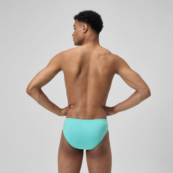 Speedo Men's Solid One Brief Turquoise