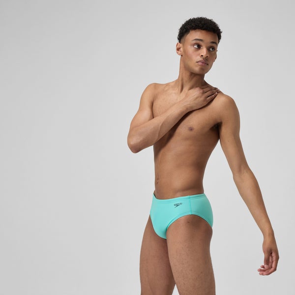 Speedo Men's Solid One Brief Turquoise