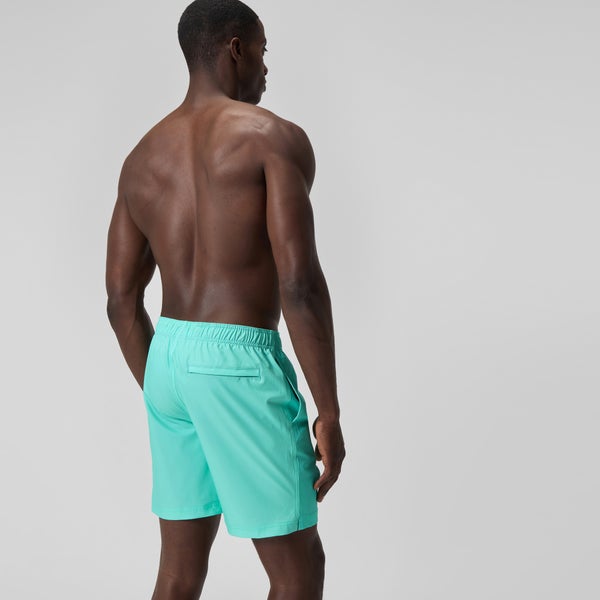 Speedo Men's Solid Volley 18" Swim Trunks Blue