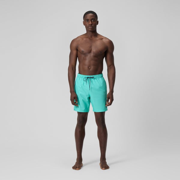 Speedo Men's Solid Volley 18" Swim Trunks Blue