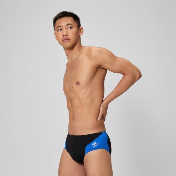 Speedo Men's Spark Splice Brief Blue