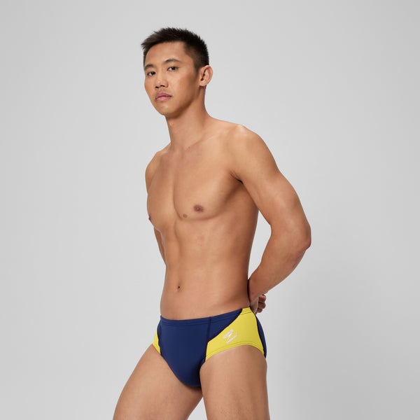 Speedo Men's Spark Splice Brief Gold