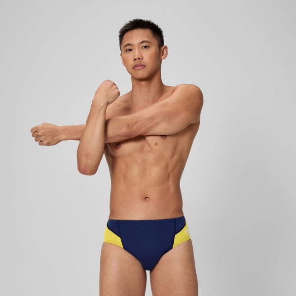 speedo Men's Spark Splice Brief Gold