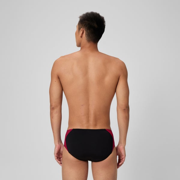 Speedo Men's Spark Splice Brief Red