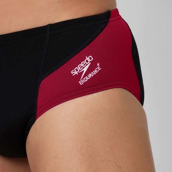 Speedo Men's Spark Splice Brief Red