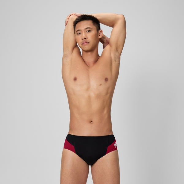 speedo Men's Spark Splice Brief Red
