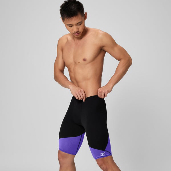 Speedo Men's Spark Splice Jammer Black/Purple
