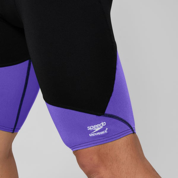Speedo Men's Spark Splice Jammer Black/Purple
