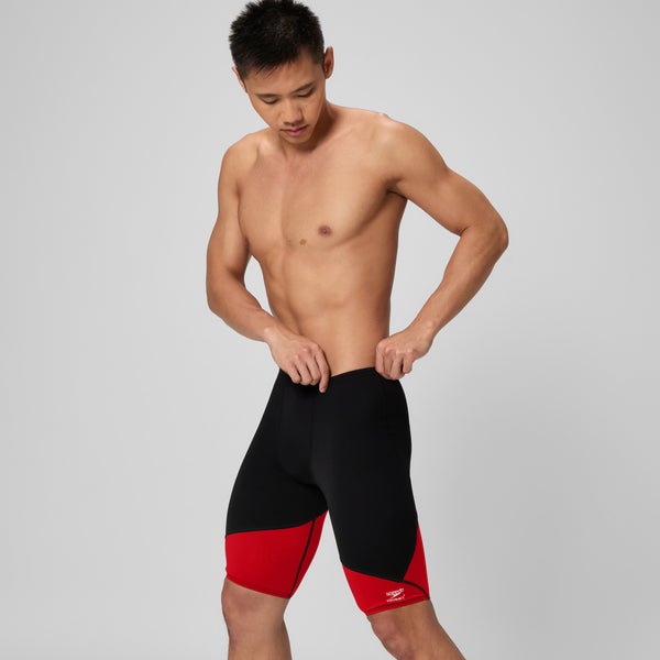 Speedo Men's Spark Splice Jammer Red/Black