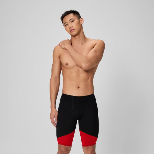 speedo Men's Spark Splice Jammer Red/Black