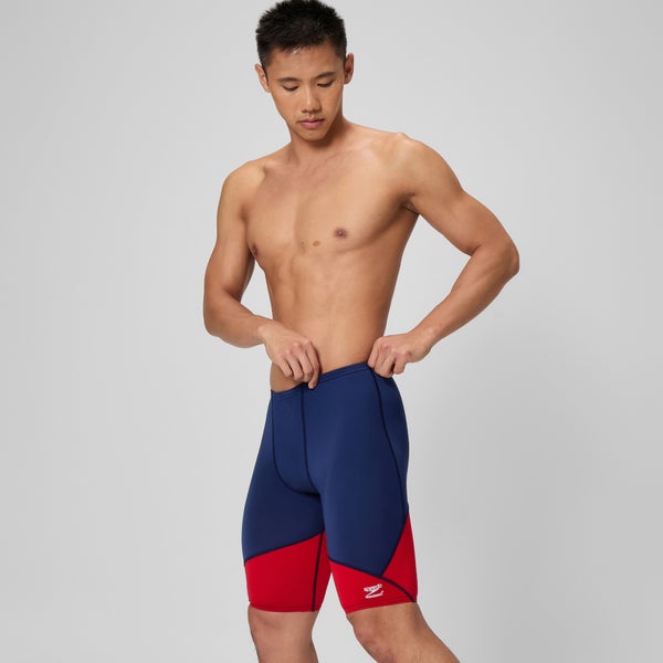 Speedo Men's Spark Splice Jammer Red/Navy