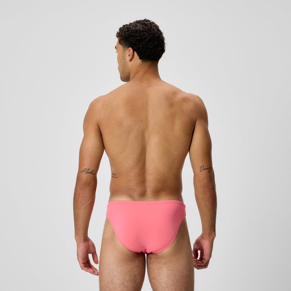 Speedo Men's The Speedo Solid 1.5" Brief Pink