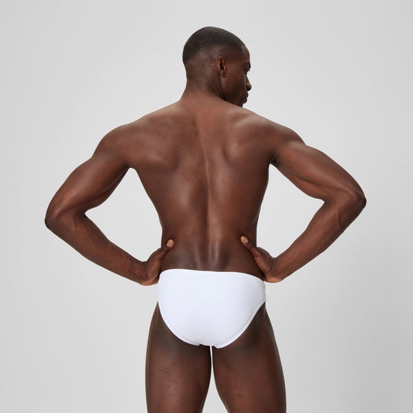 Speedo Men's The Speedo Solid 1.5" Brief White