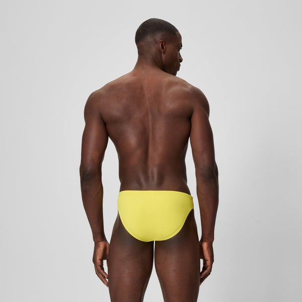 Speedo Men's The Speedo Solid 1.5" Brief Yellow