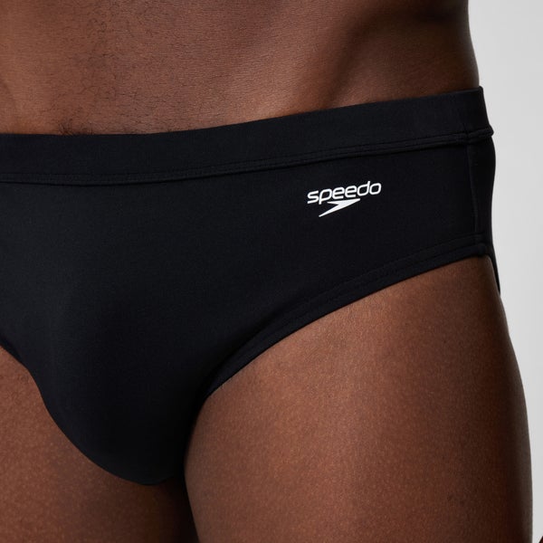 Speedo Men's The Speedo Solid 3" Brief Black