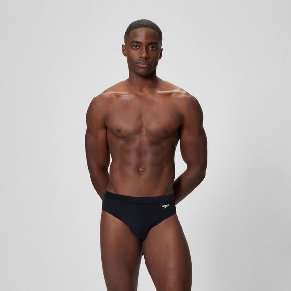 speedo Men's The Speedo Solid 3" Brief Black