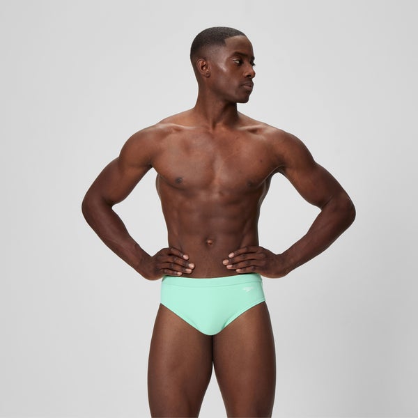speedo Men's The Speedo Solid 3" Brief Mint