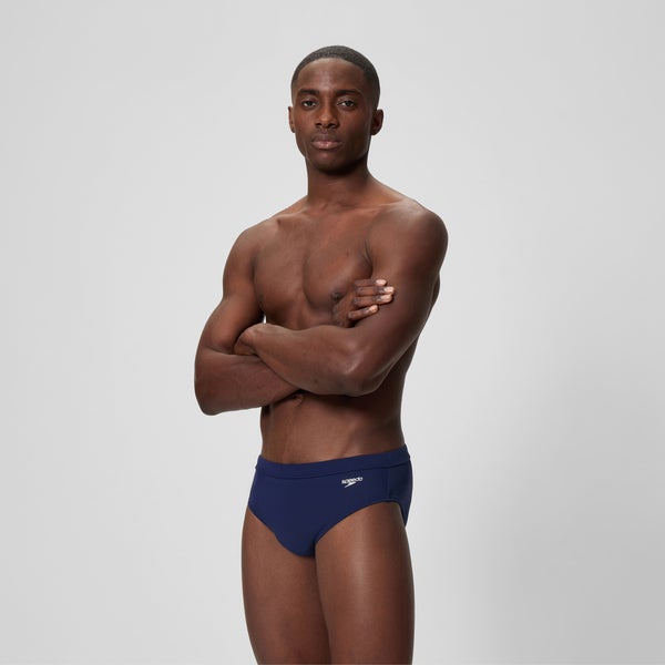 Speedo Men's The Speedo Solid 3" Brief Navy