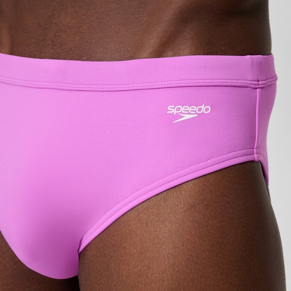 Speedo Men's The Speedo Solid 3" Brief Pink