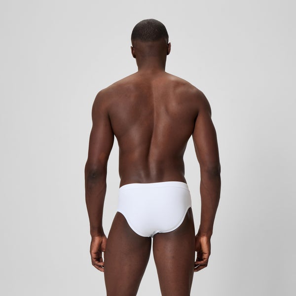 Speedo Men's The Speedo Solid 3" Brief White