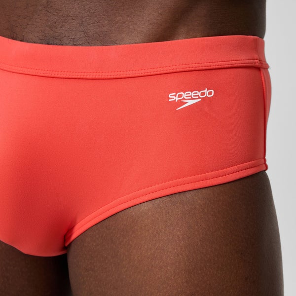 Speedo Men's The Speedo Solid 5" Brief Coral
