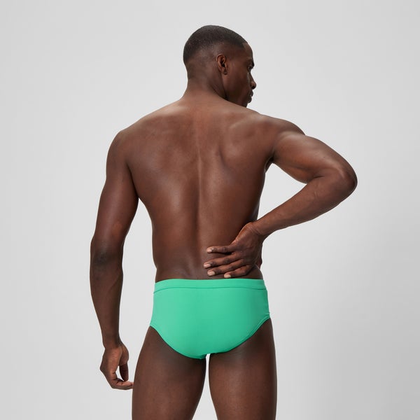 Speedo Men's The Speedo Solid 5" Brief Green