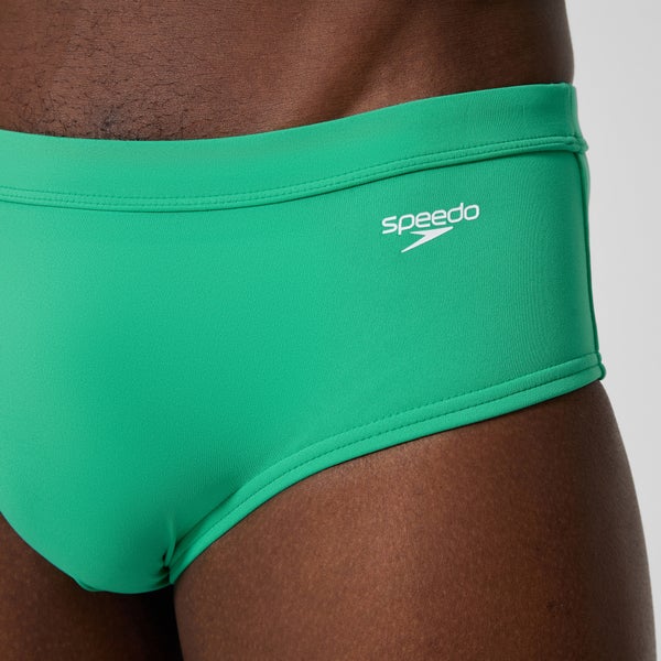 Speedo Men's The Speedo Solid 5" Brief Green