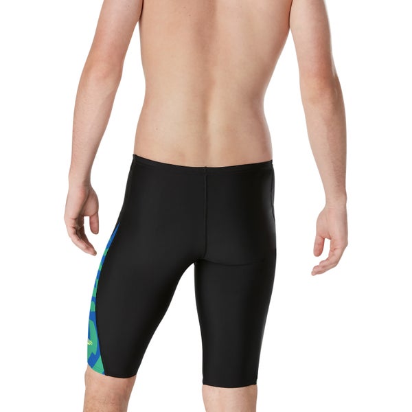 Speedo Men's Vortex Maze Jammer Black/Blue/Green