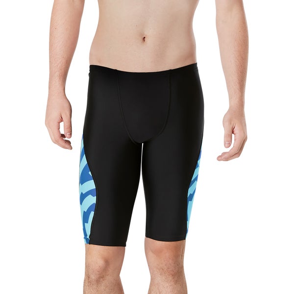 speedo Men's Vortex Maze Jammer Black/Blue
