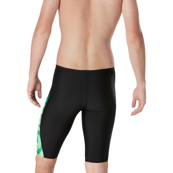 Speedo Men's Vortex Maze Jammer Black/Green