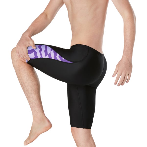 Speedo Men's Vortex Maze Jammer Black/Purple