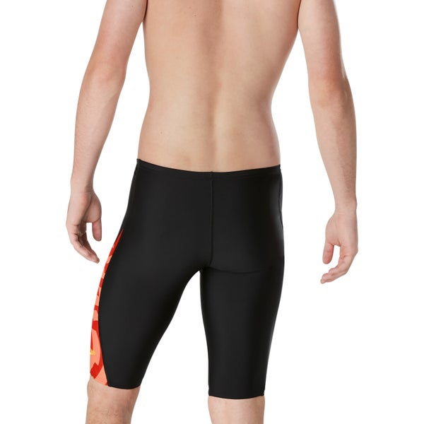 Speedo Men's Vortex Maze Jammer Black/Red