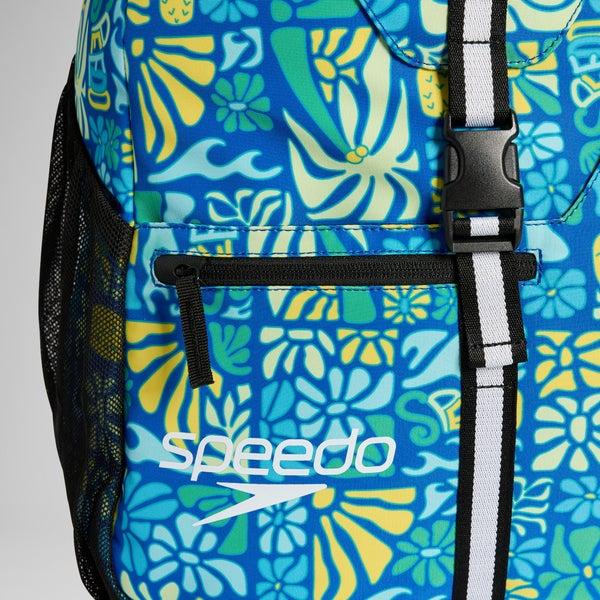 Speedo Printed 35L Team Rucksack Blue