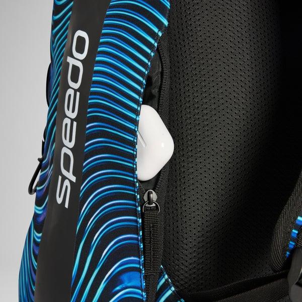 Speedo Printed 35L Team Rucksack Blue