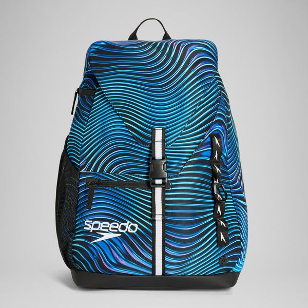 speedo Printed 35L Team Rucksack Blue