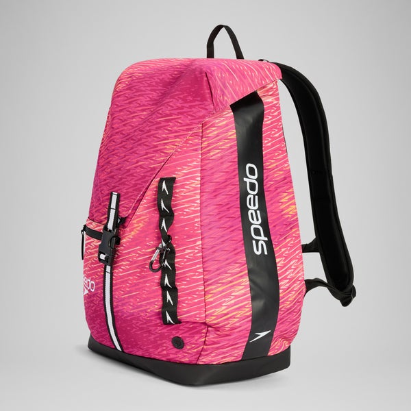 Speedo Printed 35L Team Rucksack Pink