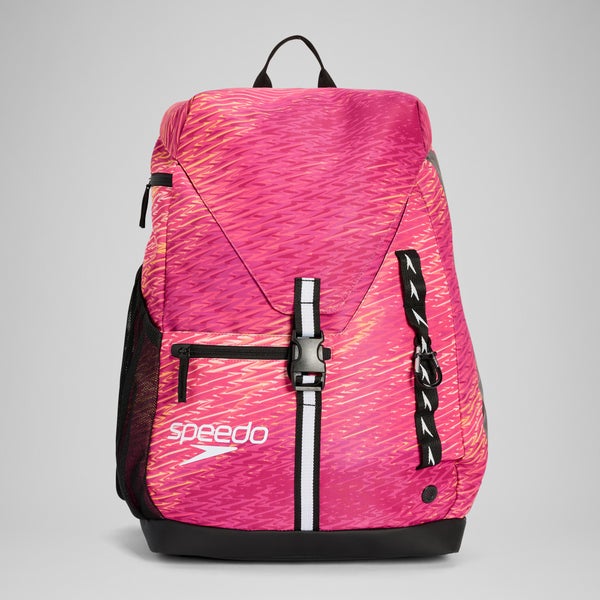 speedo Printed 35L Team Rucksack Pink