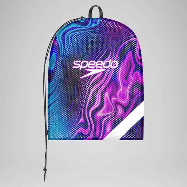 speedo Printed XL Team Mesh Bag Purple