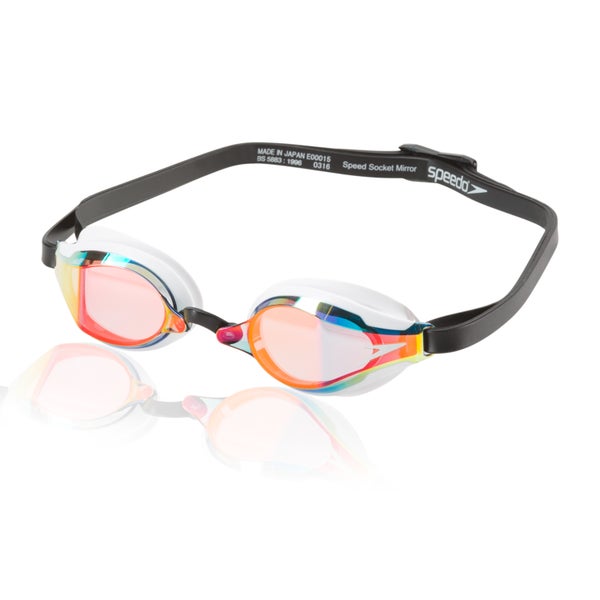 speedo Speed Socket 2.0 Mirrored Goggles White