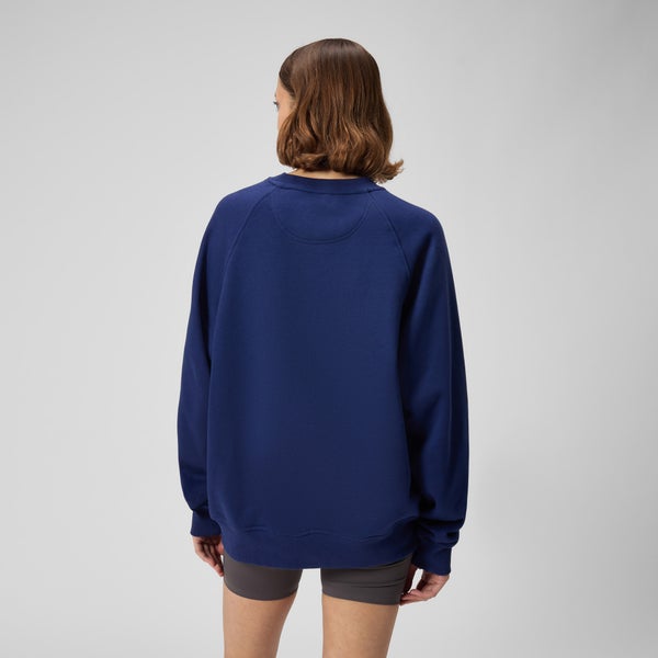 Speedo Unisex Fleece Crew Navy