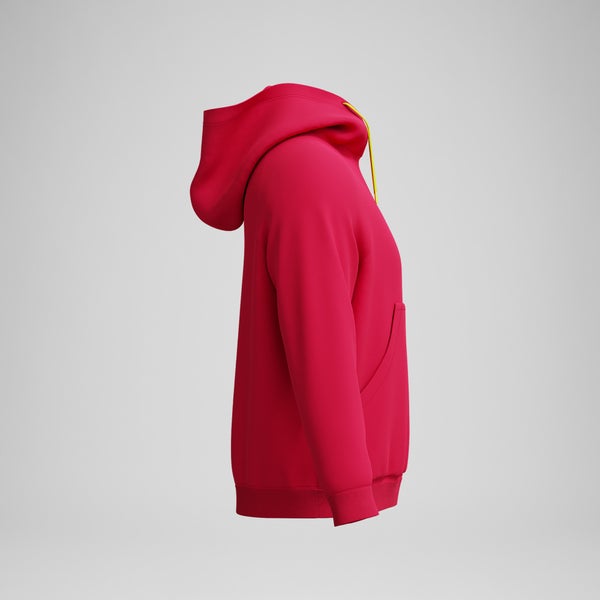 Speedo Unisex Fleece Hoodie Red