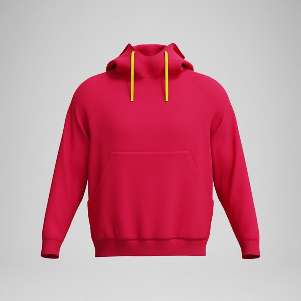 speedo Unisex Fleece Hoodie Red